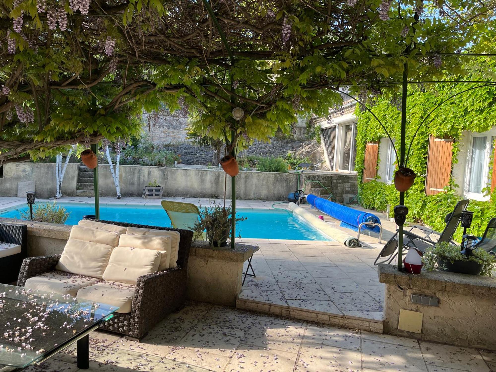Chambres Hotes Chez Chris Roquemaure  Bagian luar foto